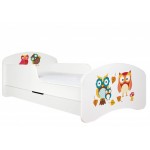 Otroška postelja Animals Sovice AM03